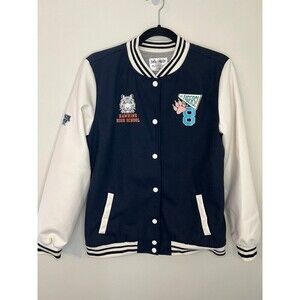 Justice x Stranger Things Varsity Jacket